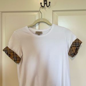 Burberry White Tee